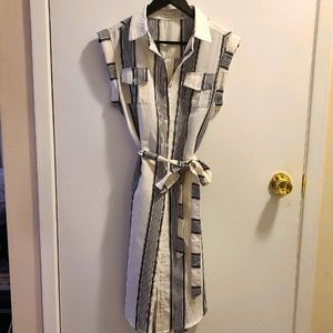 🍒2/$30 Bishop + Young striped tunic / dress